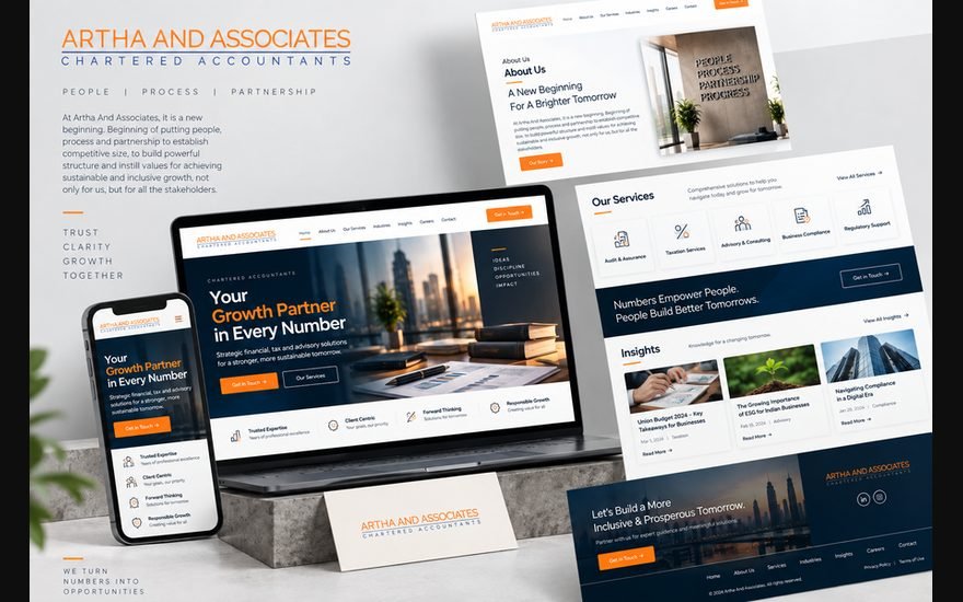 Artha & Associates — Your growth partner in every number