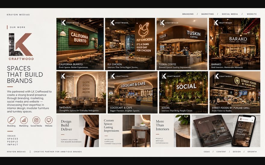 LK Craftwood — Spaces that build brands